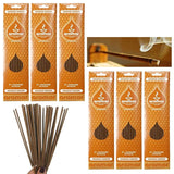 Aromar Hand-Dipped Incense Sticks – Made in USA, Multi-Scent Options, Available in 1, 3, or 6 Packs