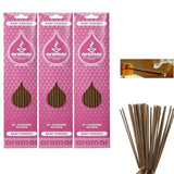 Aromar Hand-Dipped Incense Sticks – Made in USA, Multi-Scent Options, Available in 1, 3, or 6 Packs
