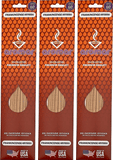 Aromar Hand-Dipped Incense Sticks – Made in USA, Multi-Scent Options, Available in 1, 3, or 6 Packs