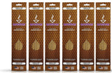Aromar Hand-Dipped Incense Sticks – Made in USA, Multi-Scent Options, Available in 1, 3, or 6 Packs