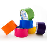 BAZIC 1.88" X 10 Yard Assorted Fluorescent Colored Duct Tape - pack of 36