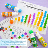 BAZIC 6 Colors Washable Dot Markers- pack of 12