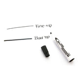 BAZIC Black Chisel Tip Dry-Erase Markers (3/Pack), pack of 24