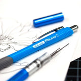 BAZIC Polaris 0.7 mm Mechanical Pencil w/ Ceramics High-Quality Lead, pack of 24