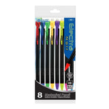 BAZIC Electra Noir Mechanical Pencil 0.7mm, (8/Pack), 24-Pack