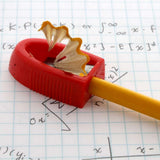 BAZIC 4 #2 Triangle Yellow Pencil w/ Sharpener, pack of 24
