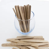 BAZIC Natural Craft Stick (100/Pack), pack of 24