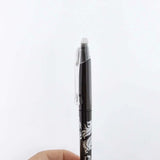 BAZIC Frizz Black Erasable Gel Pen with Grip, pack of 24