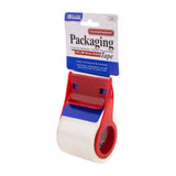 BAZIC 1.88" X 800" Clear Packaging Tape w/ Dispenser, pack of 24