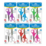 BAZIC 5" Blunt & Pointed Tip School Scissors (2/Pack), pack of 24