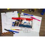 BAZIC Polaris 0.7 mm Mechanical Pencil w/ Ceramics High-Quality Lead, pack of 24