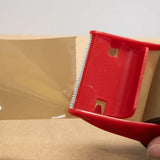 BAZIC 1.88" X 800" Tan Packaging Tape w/ Dispenser, pack of 24