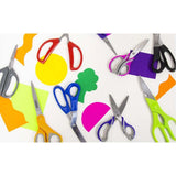 BAZIC 5-3/4" Two-Tone Soft Grip Kid's Scissors, pack of 24
