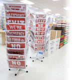 BAZIC 9" X 12" Tow Away Sign, pack of 24
