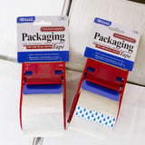 BAZIC 1.88" X 800" Clear Packaging Tape w/ Dispenser, pack of 24