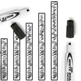 BAZIC Black Chisel Tip Dry-Erase Markers (12/Box), pack of 12