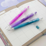 BAZIC Diamante Mechanical Pencil 0.5mm, Soft Grip, (3/Pack), 24-Pack