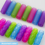 BAZIC Assorted Color & Shape Gel Pencil / Pen Grip (8/Pack), pack of 24