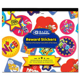 BAZIC Jumbo Reward Sticker Book, pack of 24