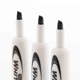 BAZIC Black Chisel Tip Dry-Erase Markers (3/Pack), pack of 24