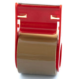 BAZIC 1.88" X 800" Tan Packaging Tape w/ Dispenser, pack of 24