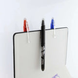 BAZIC Frizz Black Erasable Gel Pen with Grip, pack of 24