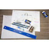 BAZIC Polaris 0.7 mm Mechanical Pencil w/ Ceramics High-Quality Lead, pack of 24