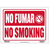 BAZIC 9" X 12" No Fumar Sign, pack of 24