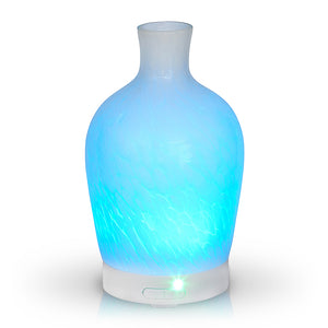 Glass Decanter (White)