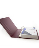 3" Green Slant D-Ring View Binder w/ 2 Pockets (Case of 12)