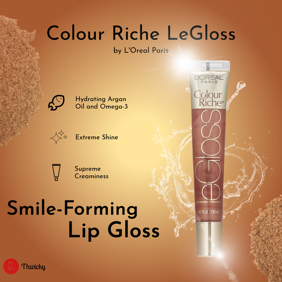 L'Oreal Paris Colour Riche LeGloss 0.40 fl. oz.