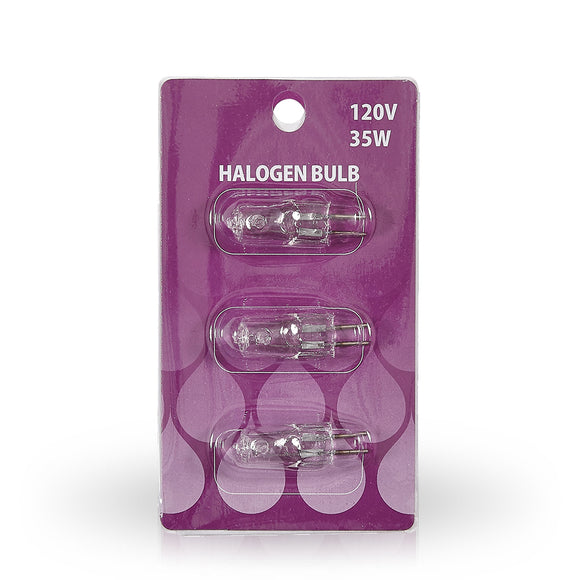 (3/Pack) 30 W Halogen Replacement Bulb for Aromar Oil Warmers
