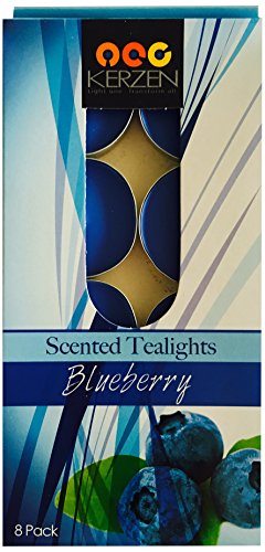 (8/Pack) KERZEN Tealights (Blueberry)