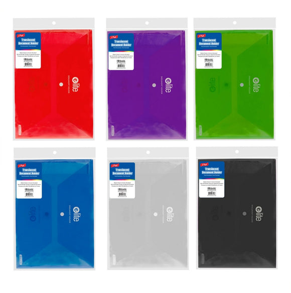 Clear Letter Size Document Holders (Case of 144)