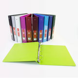 1" Black 3-Ring View Binder with 2-Pockets (Case of 12)