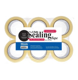 (6/Pack) 1.88" X 109.3 Yards Clear Packing Tape