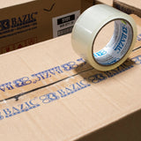 (6/Pack) 1.88" X 109.3 Yards Clear Packing Tape