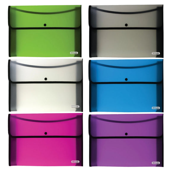 Square Flap Letter Size Document Holder (Case of 72)