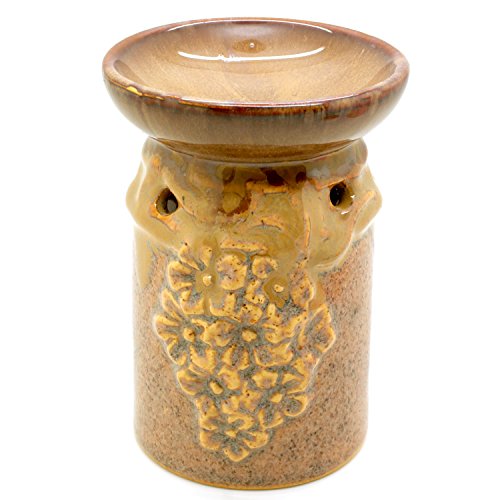 Aromar Flower Garden Ceramic Oil Warmer for Tealights