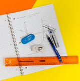 100-Page Quad-Ruled Spiral Notebook (Case of 24)